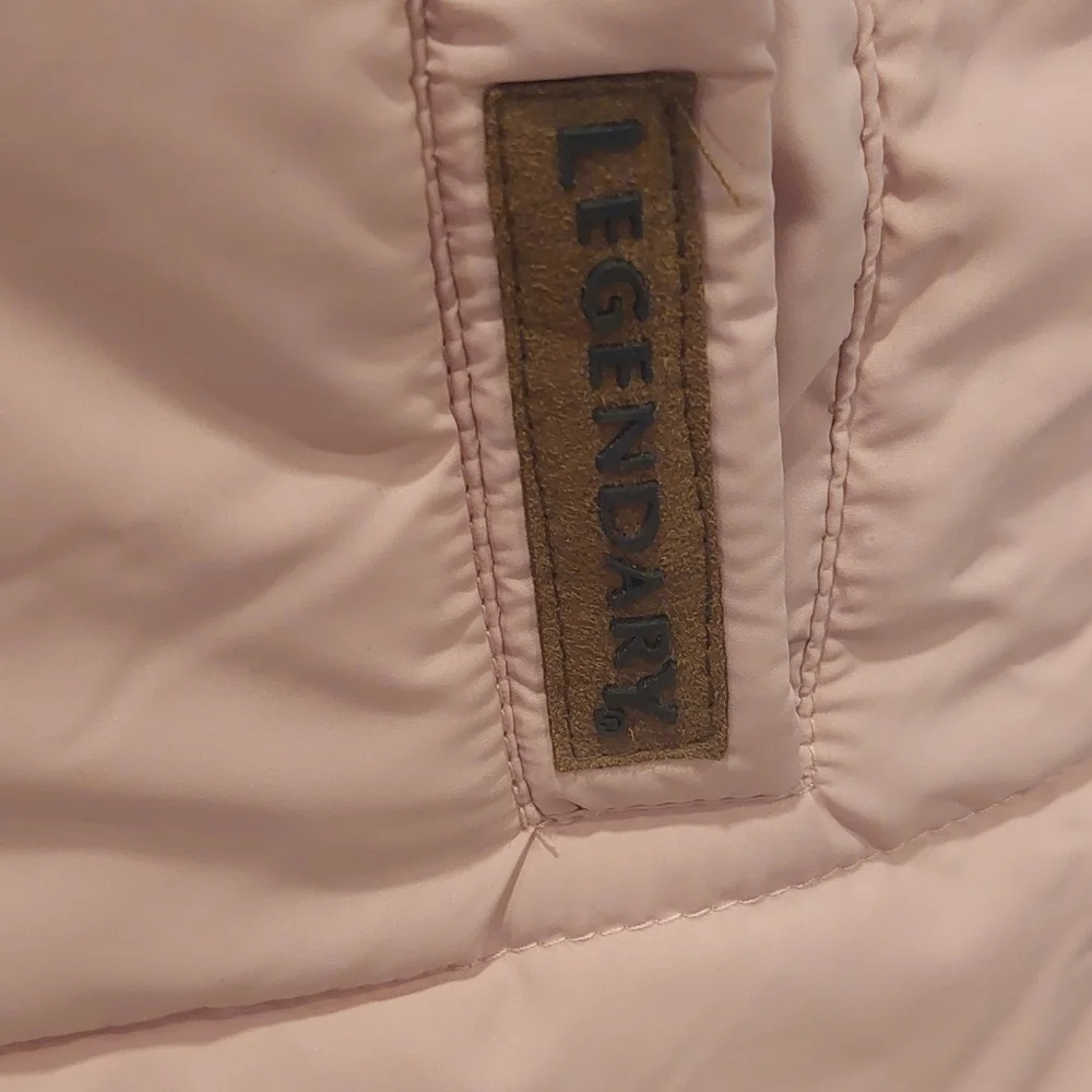 Legendary Whitetails Light Pink Vest with Yellow Toggles - Picture 2 of 9